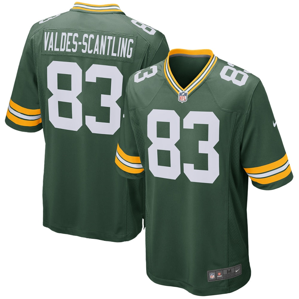 Marquez Valdes-Scantling Green Bay Packers Nike Game Player Jersey - Green