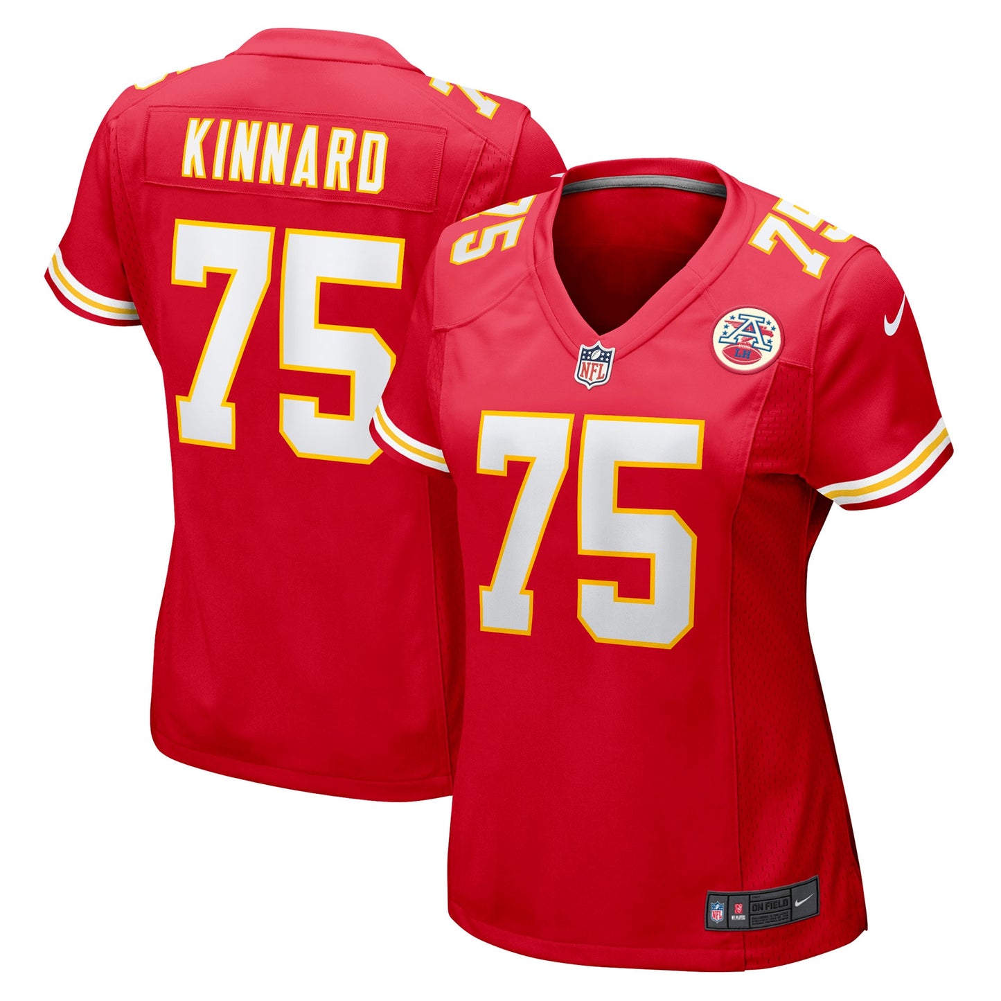 Darian Kinnard Kansas City Chiefs Nike Women's Game Player Jersey - Red