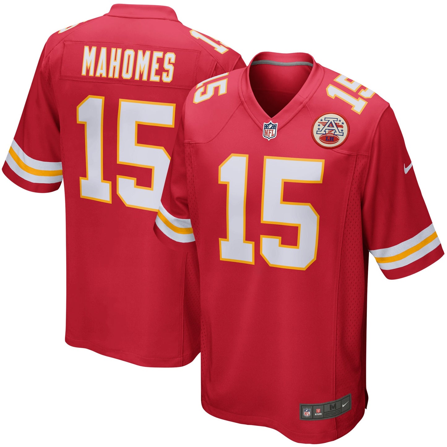 Patrick Mahomes Kansas City Chiefs Nike Game Player Jersey - Red