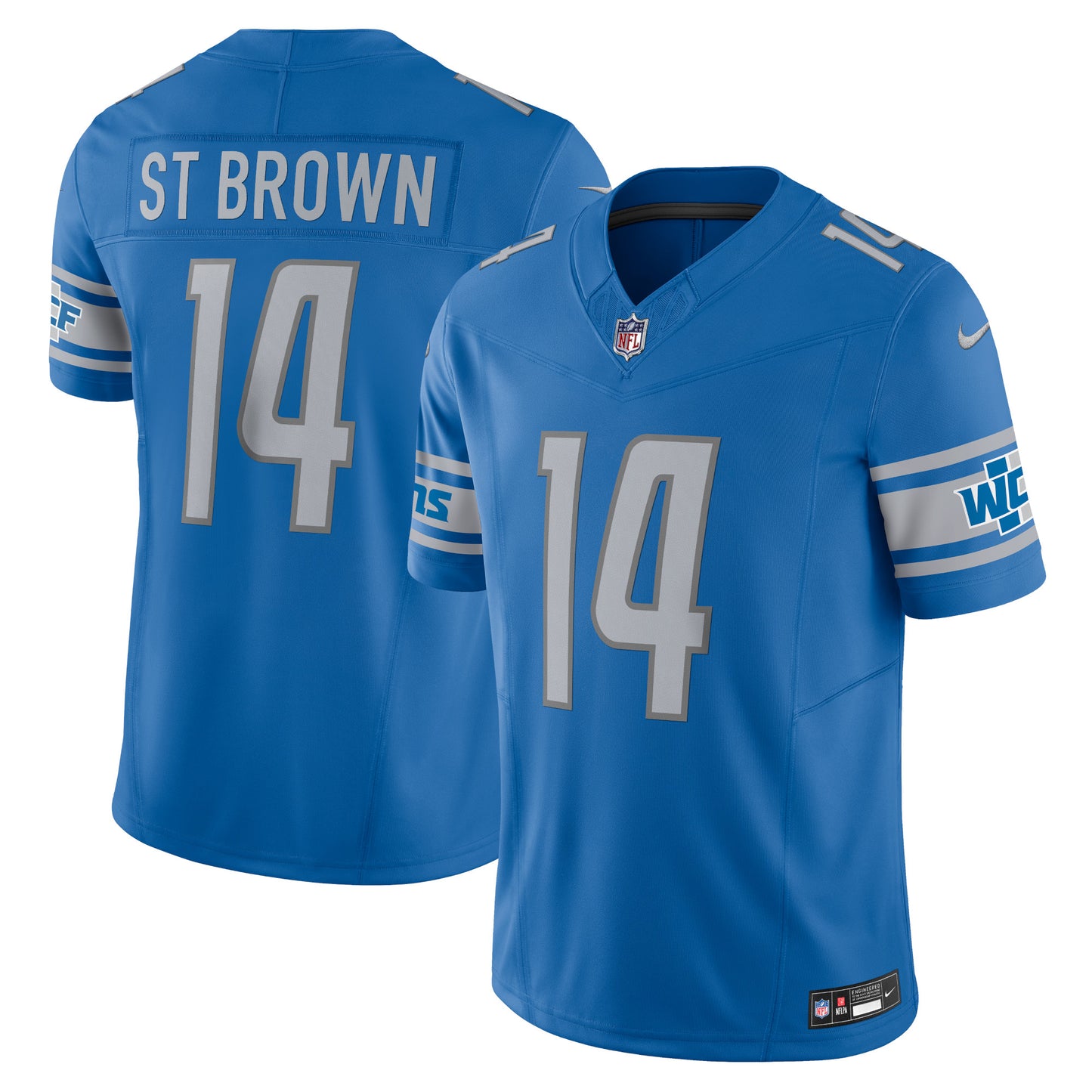 Amon-Ra St. Brown Detroit Lions Nike Vapor F.U.S.E. Limited Jersey - Blue