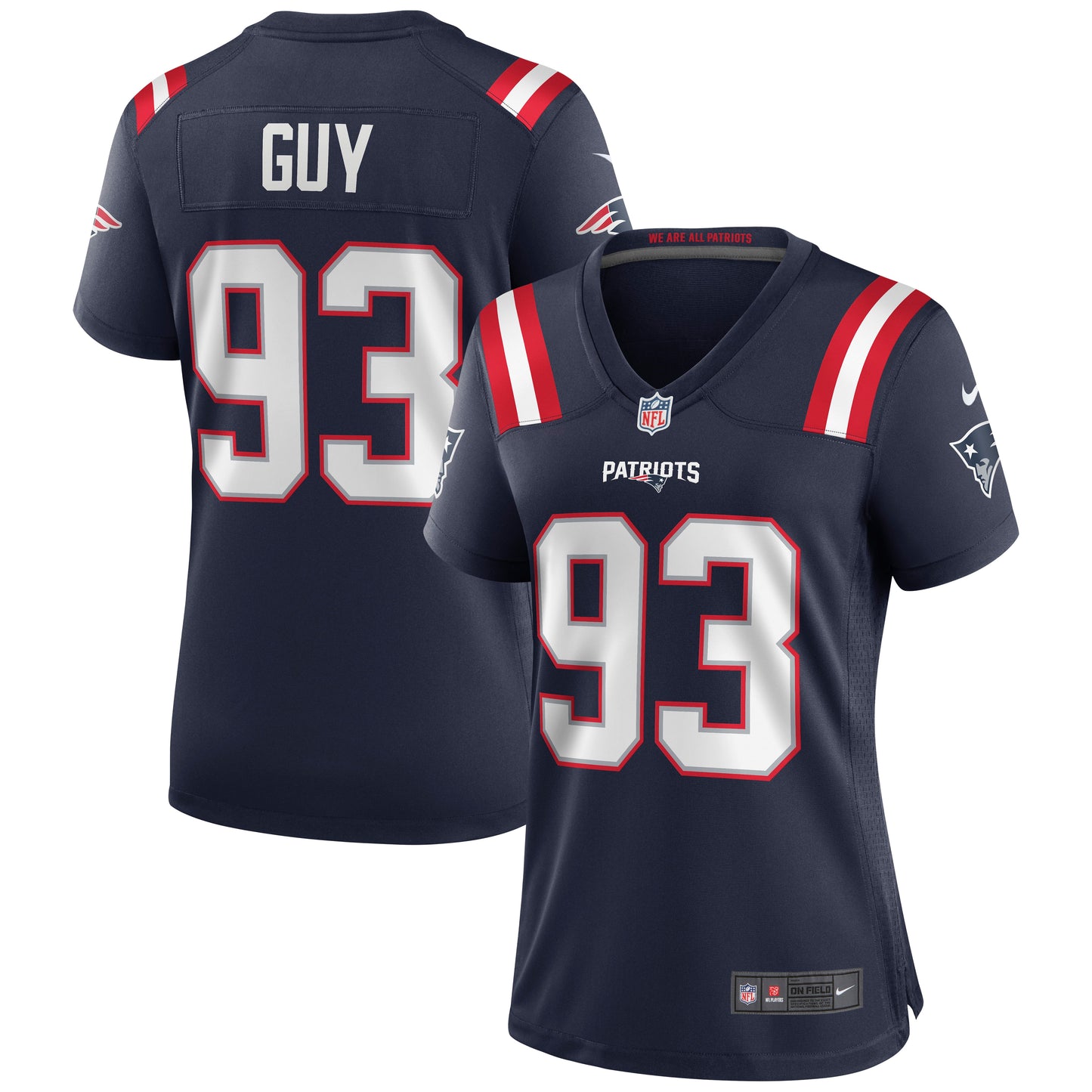 Lawrence Guy New England Patriots Nike Women's Game Jersey - Navy