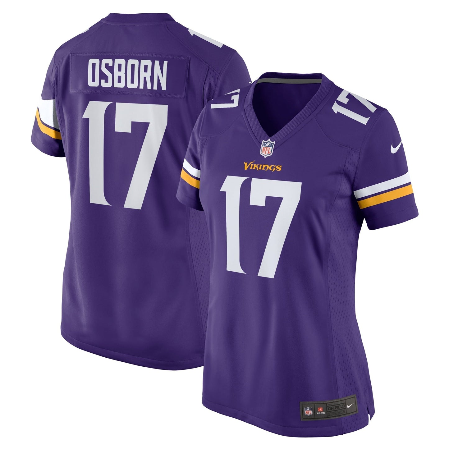 Women's Nike K.J. Osborn Purple Minnesota Vikings Game Jersey