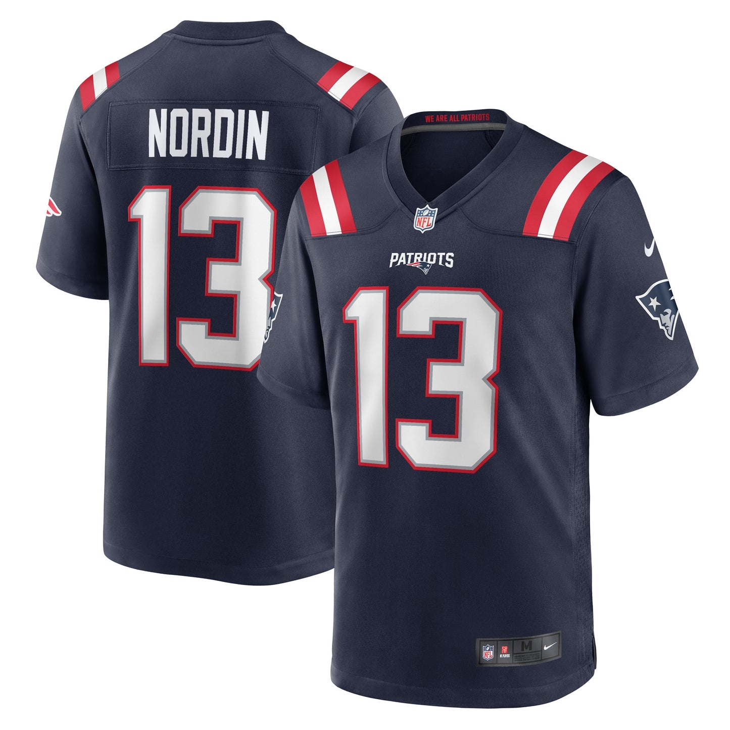 Quinn Nordin New England Patriots Nike Game Player Jersey - Navy