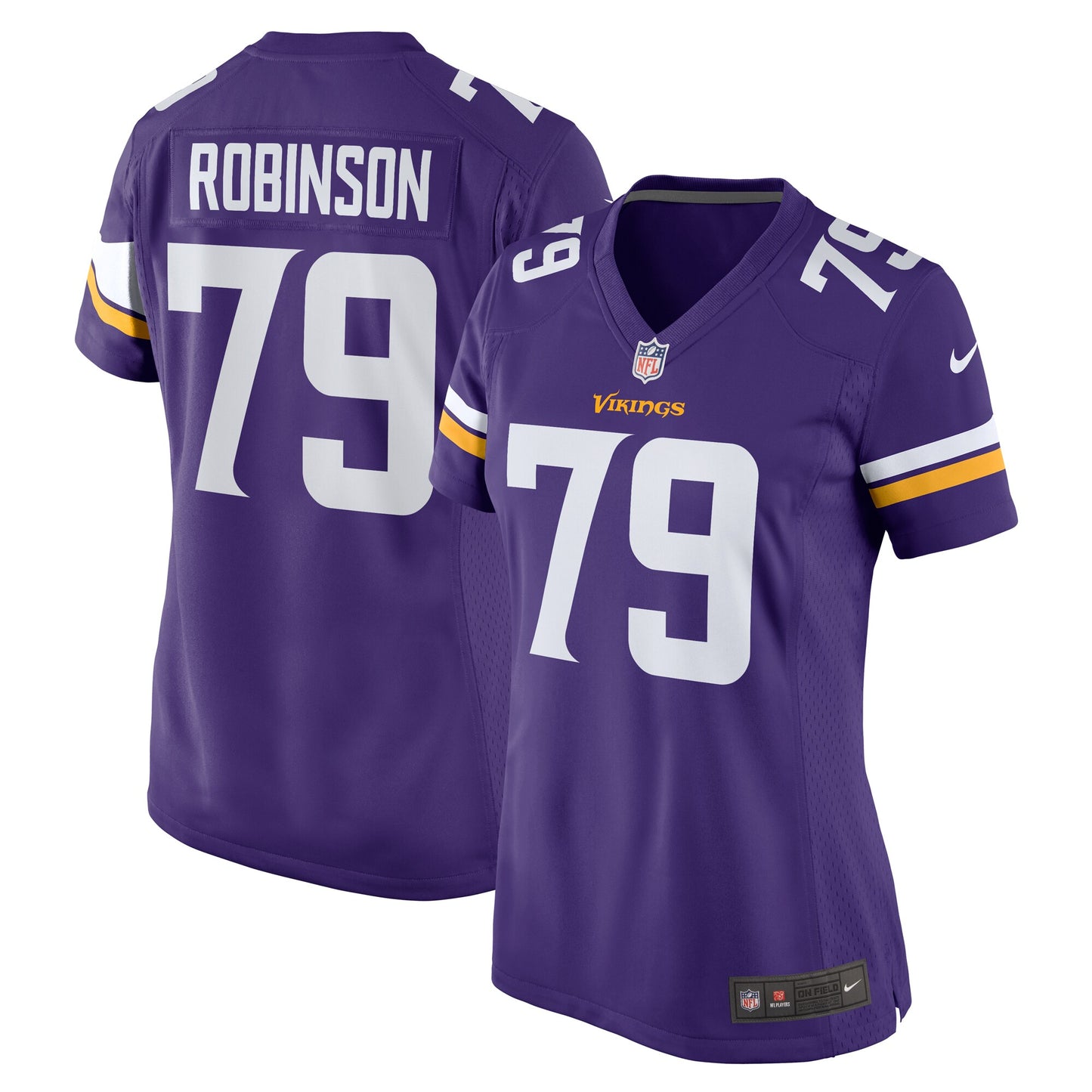 Tyrese Robinson Minnesota Vikings Nike Women's Team Game Jersey -  Purple