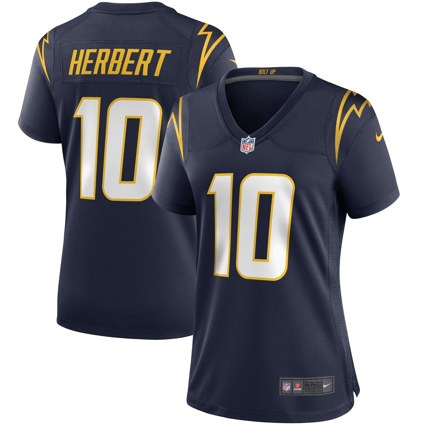 Women's Nike Justin Herbert Navy Los Angeles Chargers Game Jersey