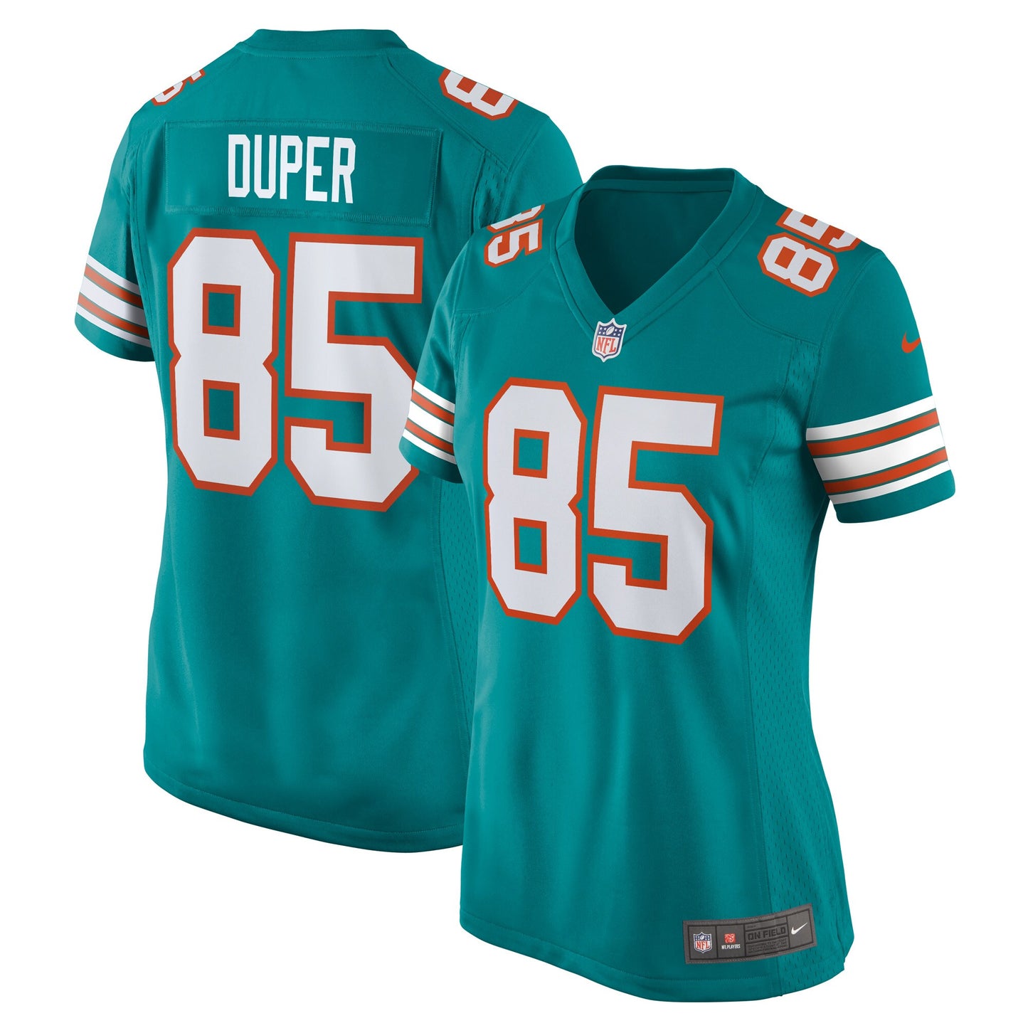 Mark Duper Miami Dolphins Nike Women's Retired Player Jersey - Aqua