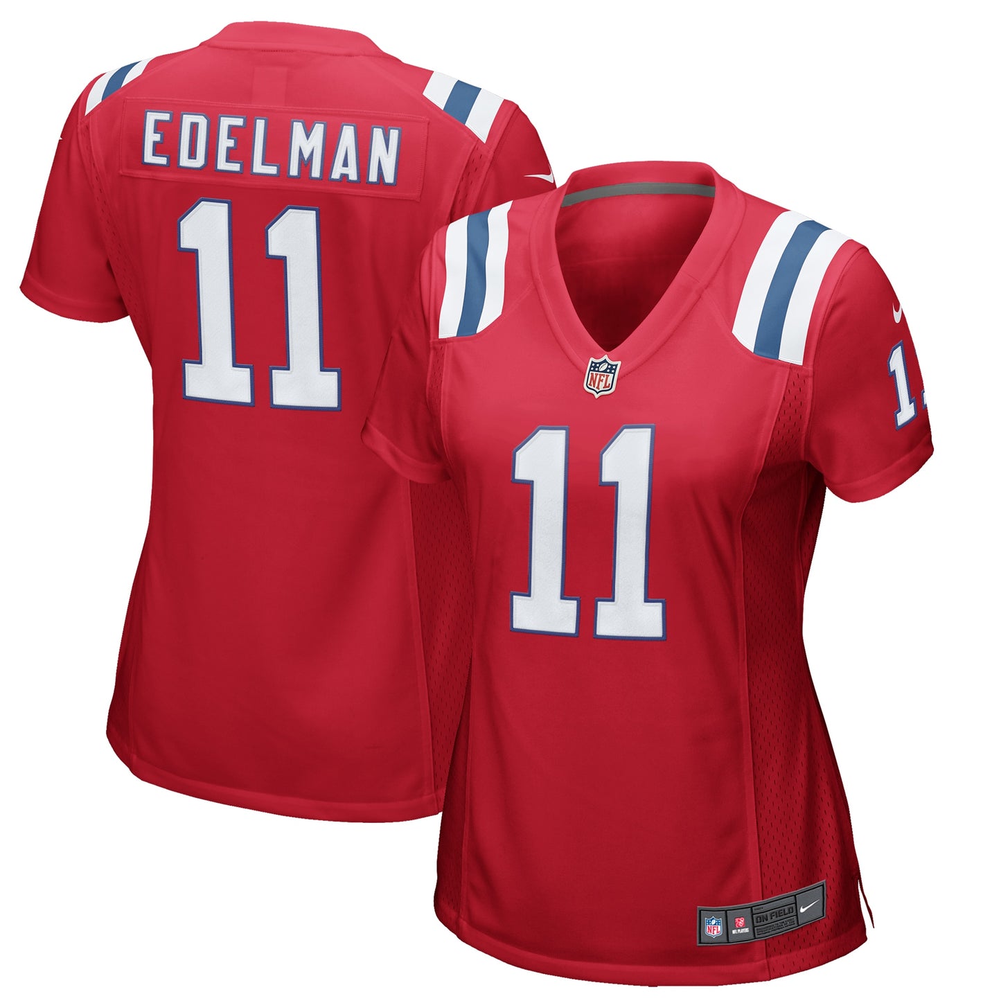 Julian Edelman New England Patriots Nike Women's Alternate Game Jersey - Red