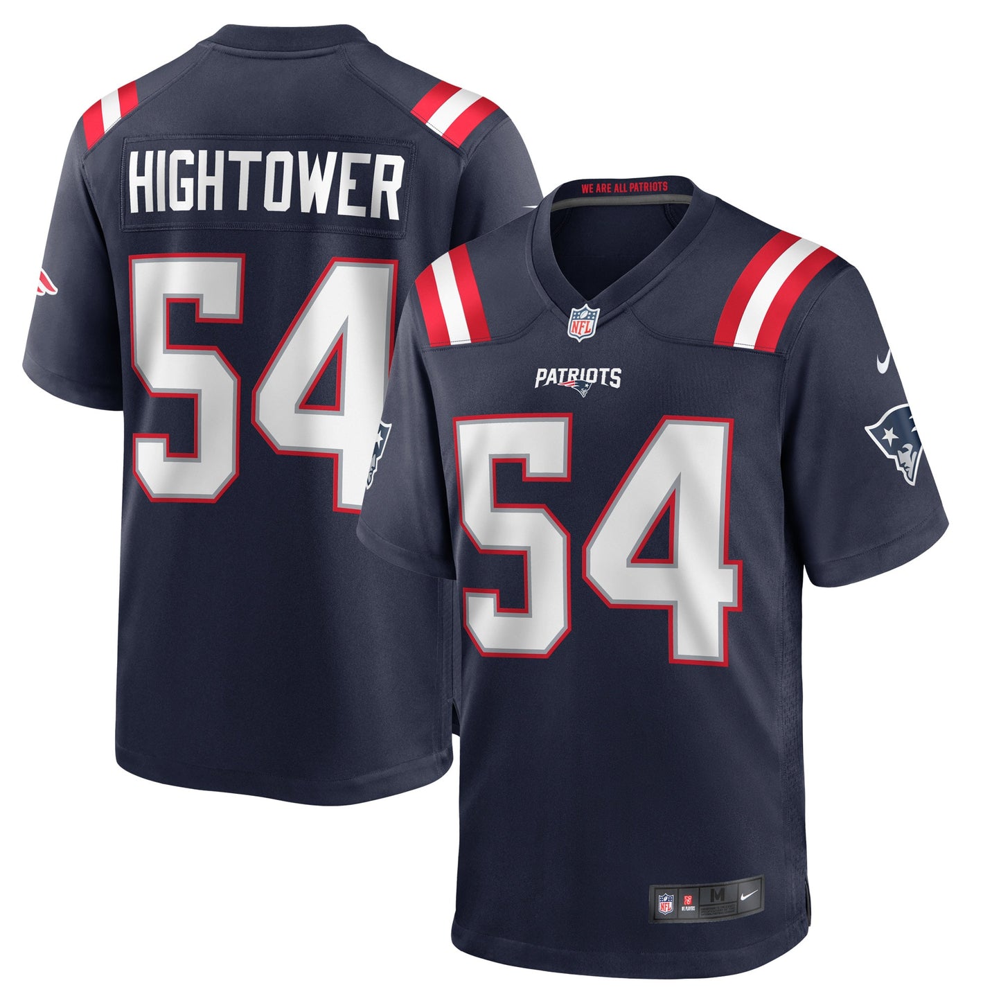 Dont'a Hightower New England Patriots Nike Game Player Jersey - Navy