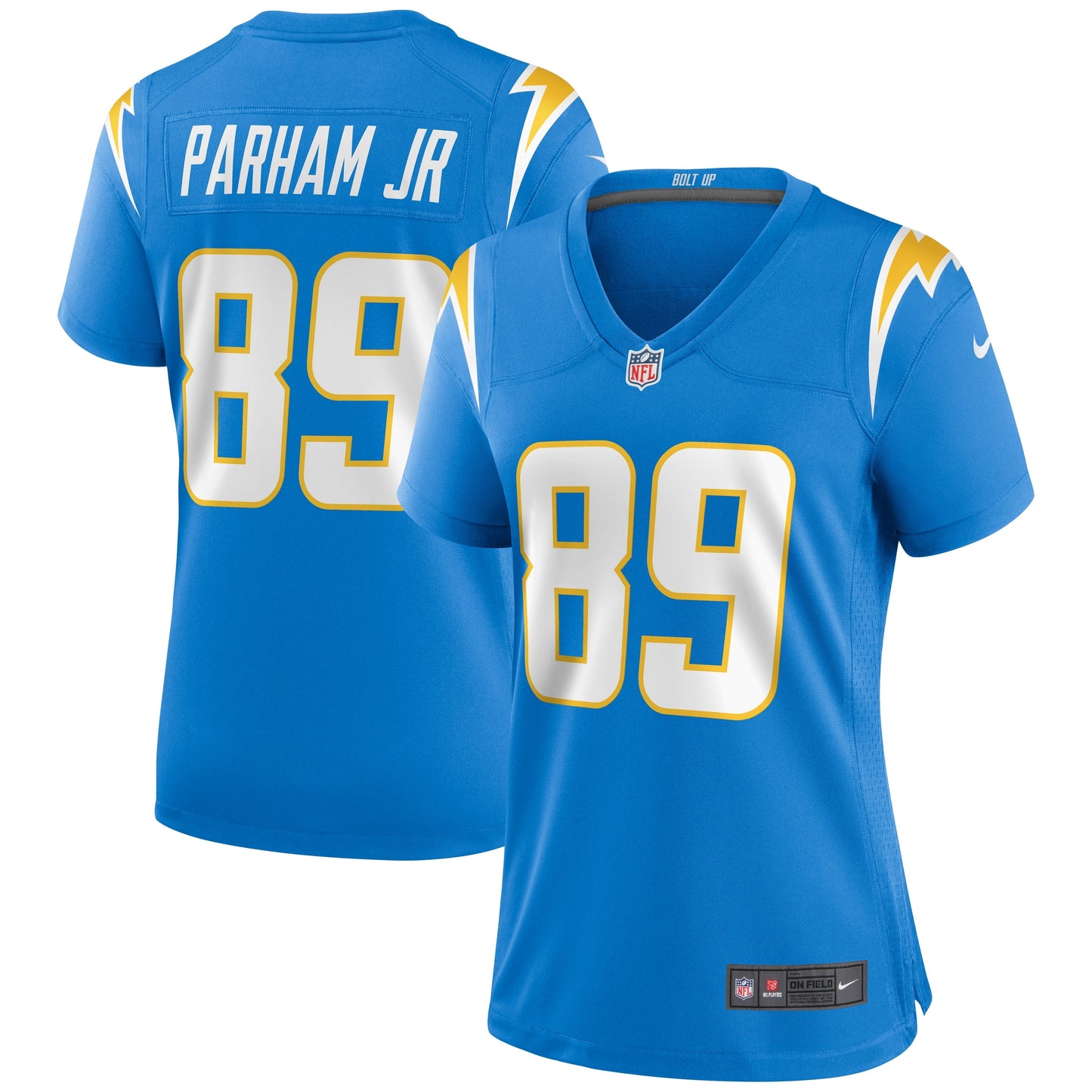 Women's Nike Donald Parham Jr. Powder Blue Los Angeles Chargers Game Jersey