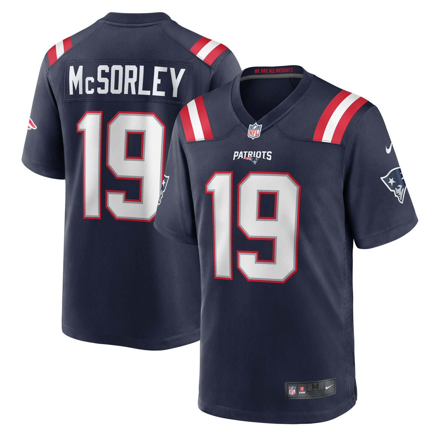 Trace McSorley New England Patriots Nike Game Player Jersey - Navy