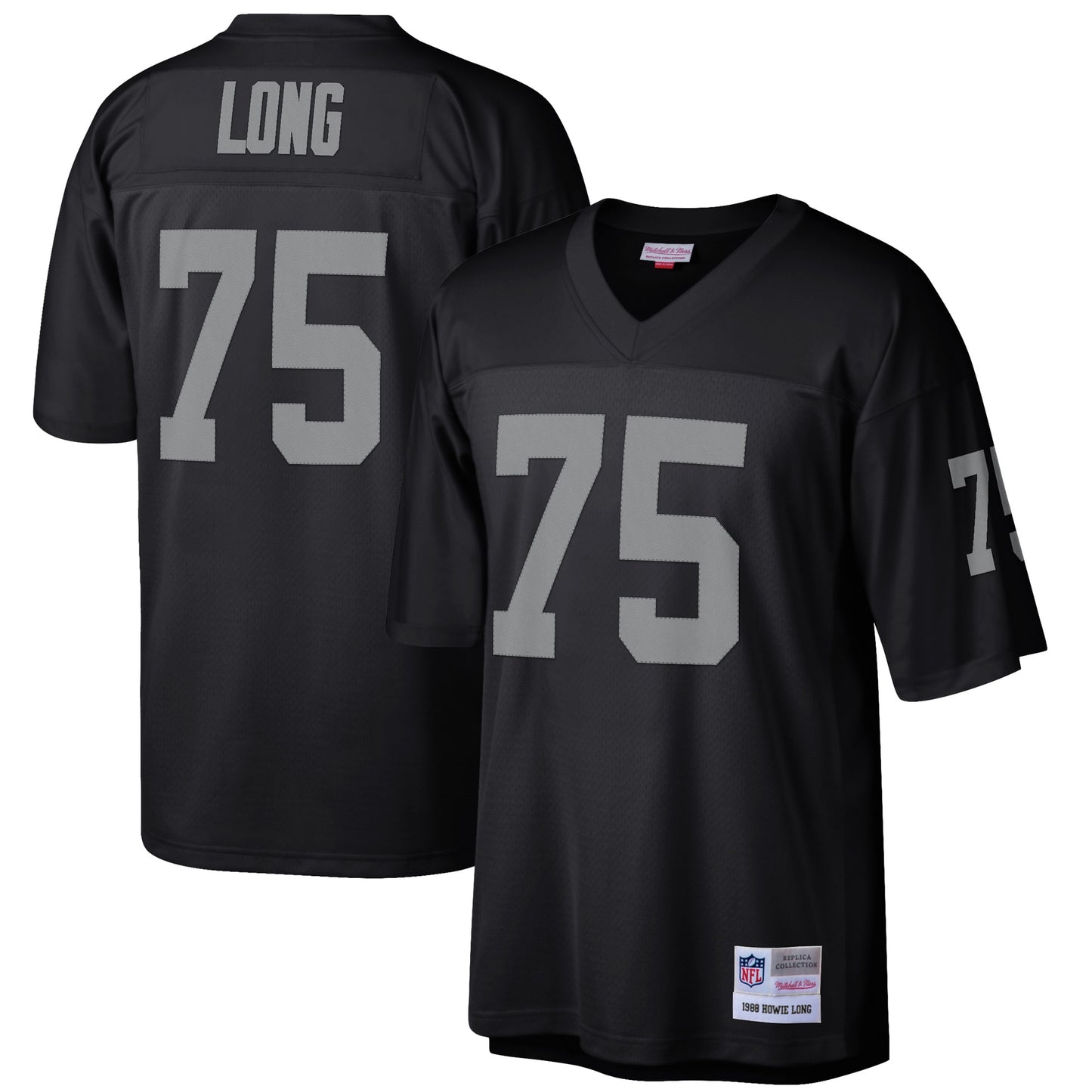 Howie Long Las Vegas Raiders Mitchell & Ness Retired Player Legacy Replica Jersey - Black