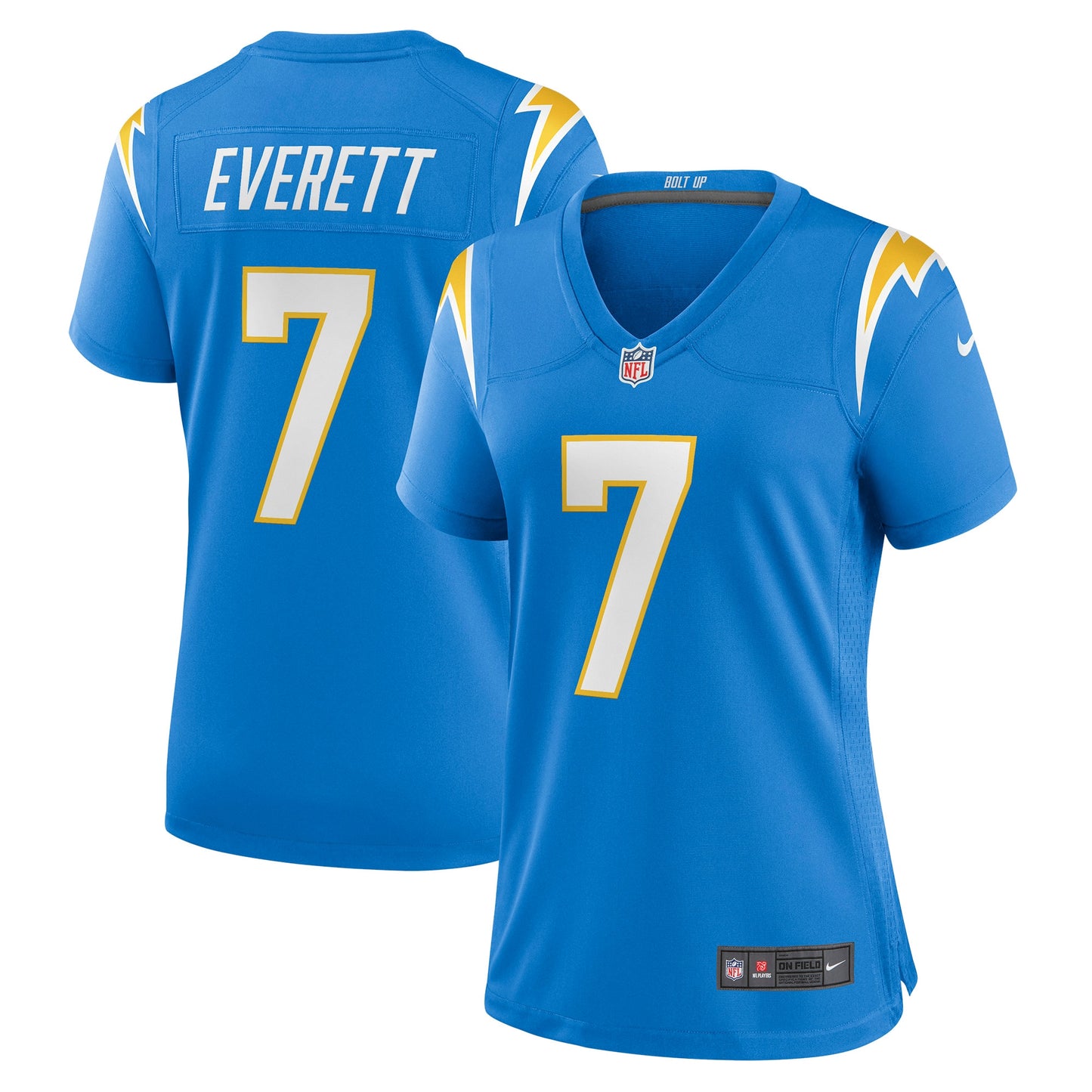 Gerald Everett Los Angeles Chargers Nike Women's Player Game Jersey - Powder Blue