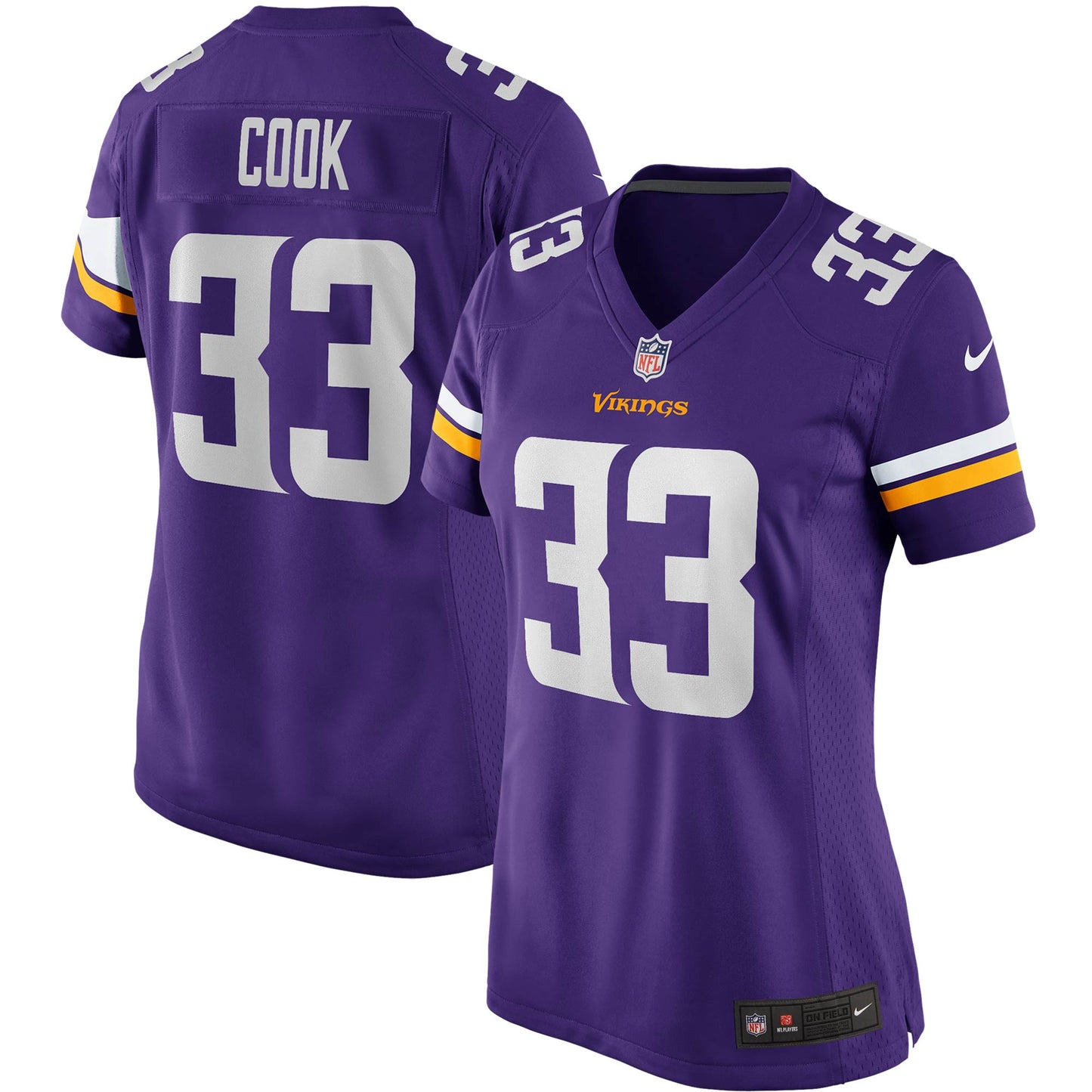 Dalvin Cook Minnesota Vikings Nike Women's Player Game Jersey - Purple