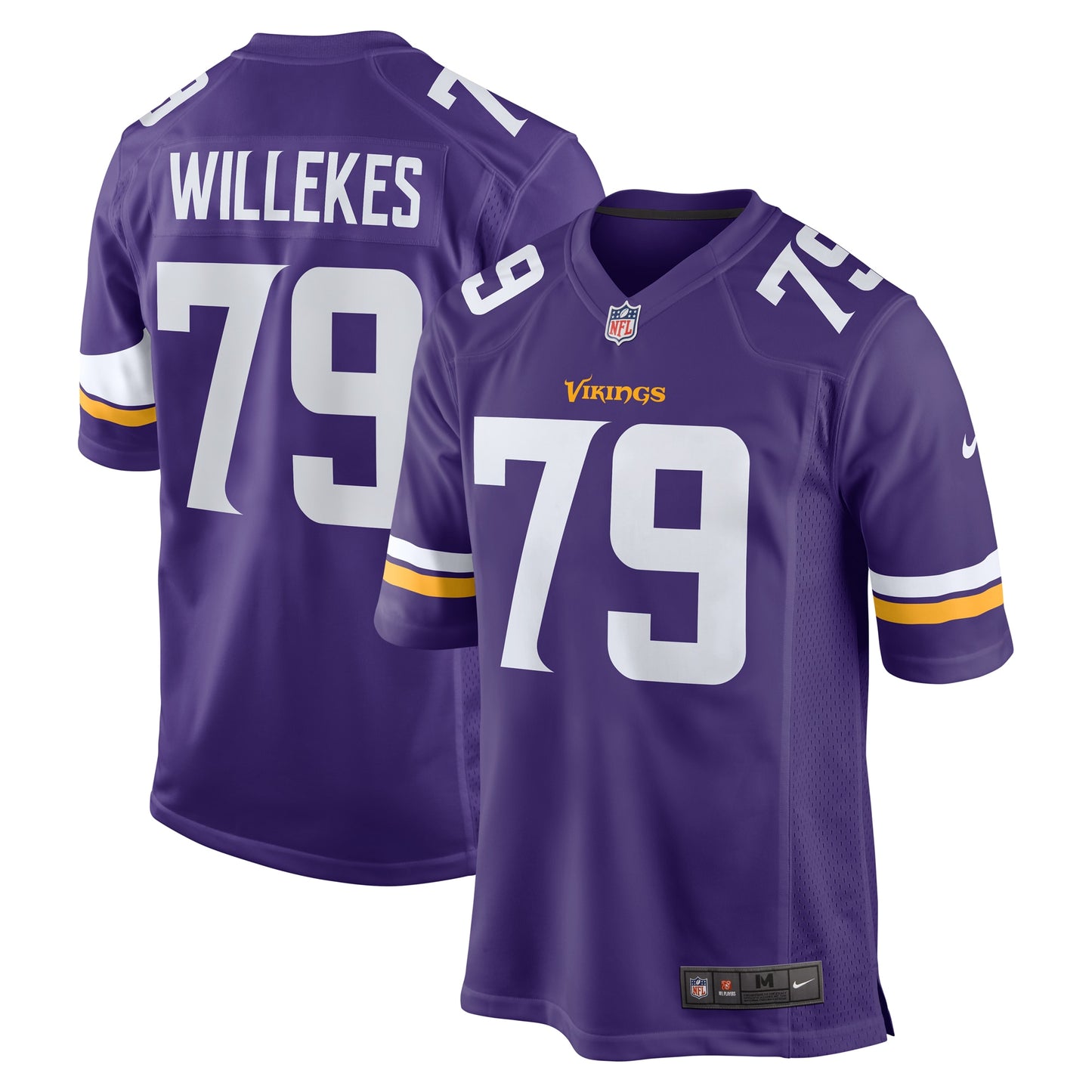 Kenny Willekes Minnesota Vikings Nike Game Jersey - Purple