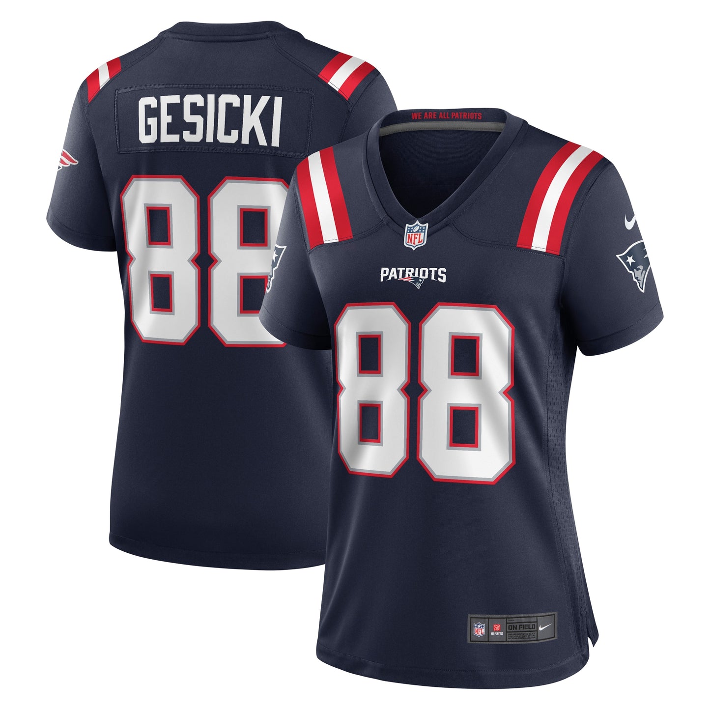 Mike Gesicki New England Patriots Nike Women's Game Jersey - Navy