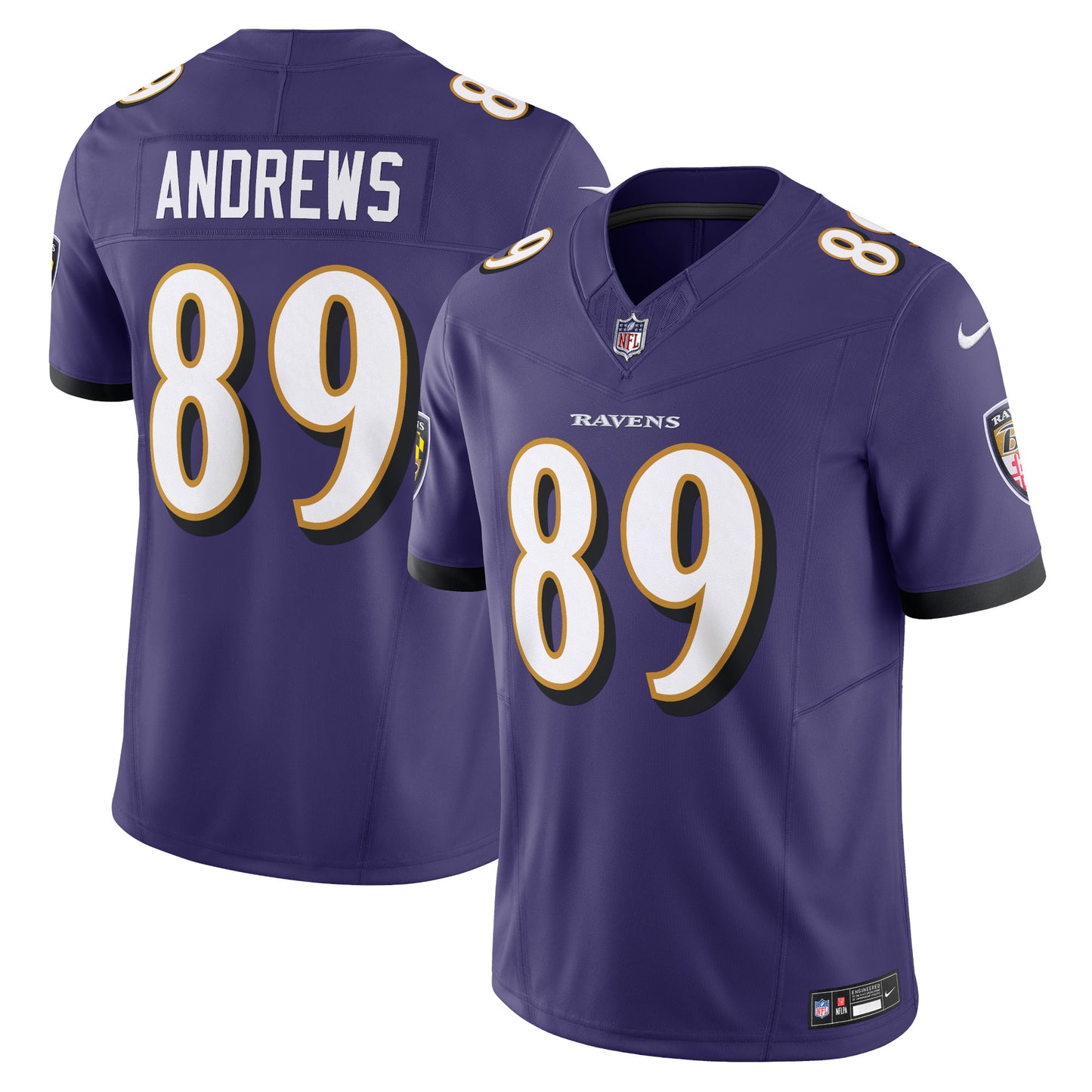 Mark Andrews Baltimore Ravens Nike Vapor F.U.S.E. Limited Jersey - Purple
