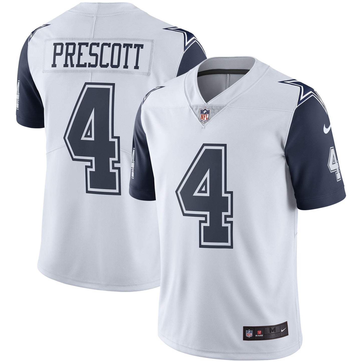 Dak Prescott Nike Dallas Cowboys Color Rush Vapor Limited Jersey - White